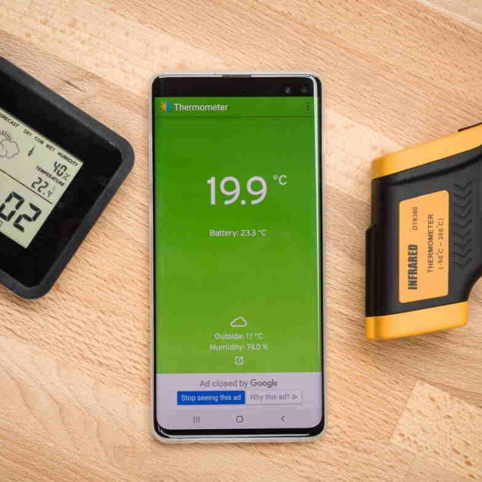 Aplikasi Pengukur Suhu Ruang Untuk Android